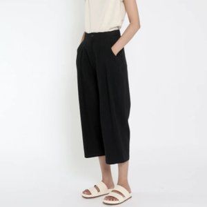 7115 by Szeki Signature Unisex Pleated Trouser Black, XS NWT